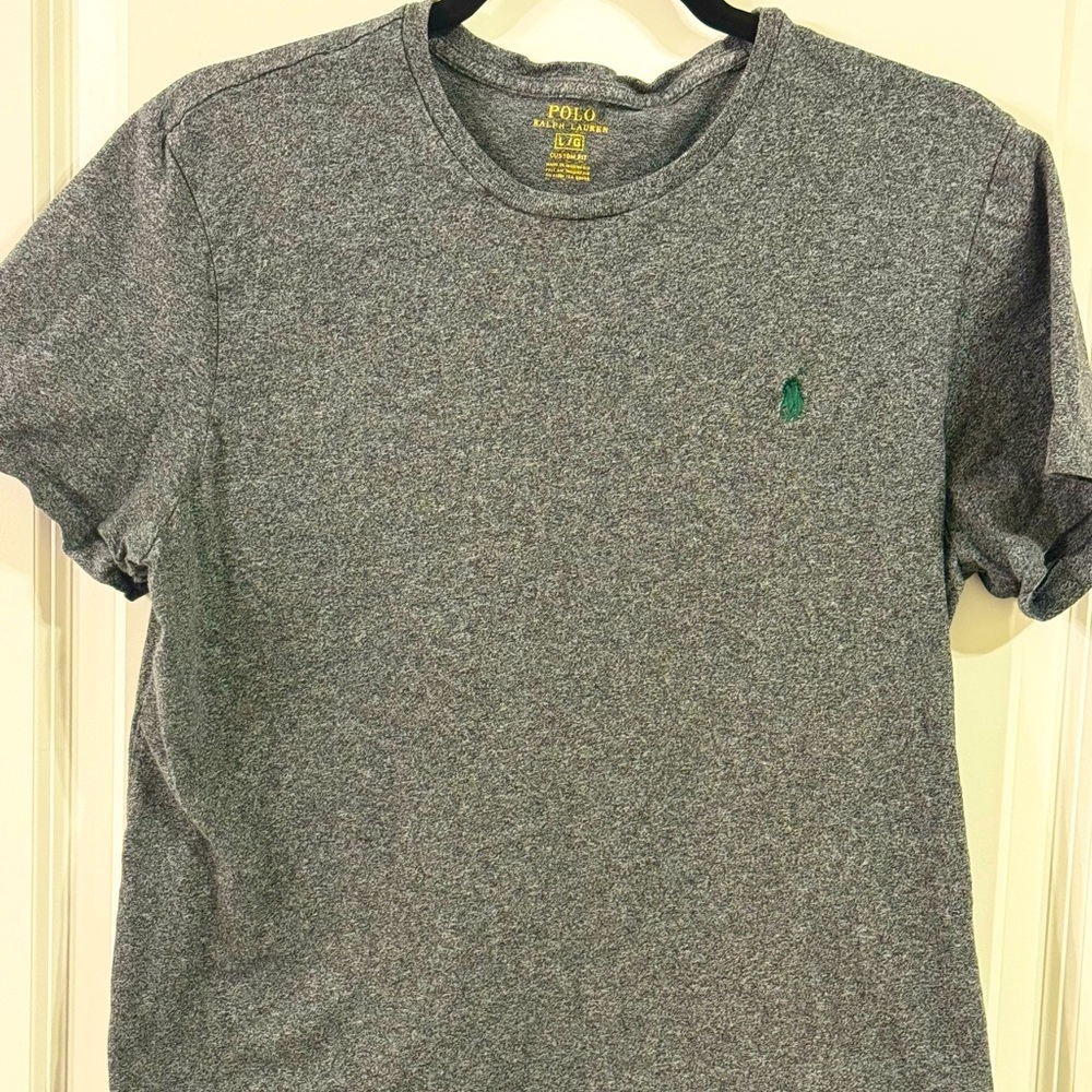 Men’s Polo by Ralph Lauren Short-Sleeve Shirt GRAY